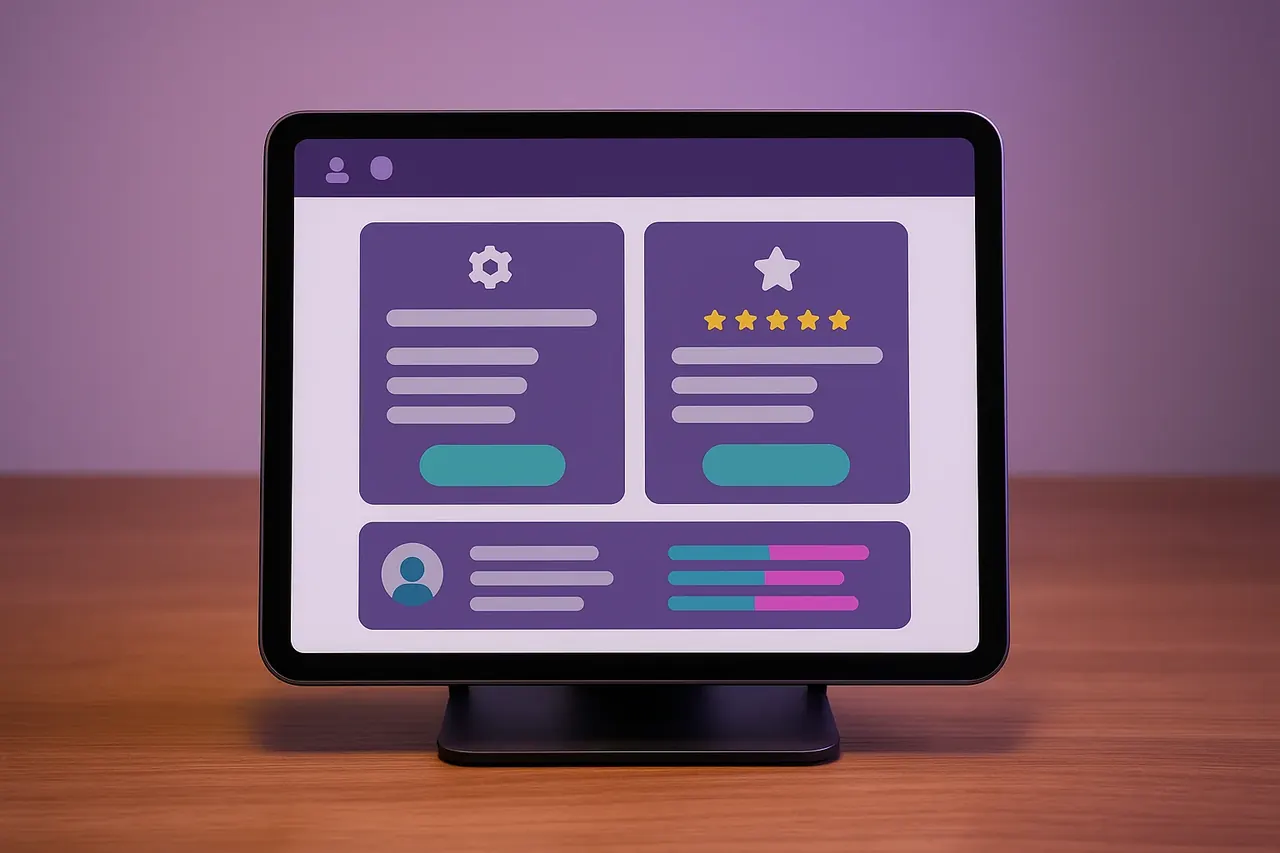Mastodon versus PennComp pricing-tier comparison tablet view showing per-playbook versus managed-IT engagement model breakdown